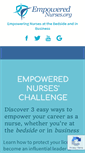 Mobile Screenshot of empowerednurses.org